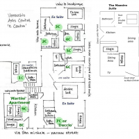 Click to enlarge and see the layout of the rooms at the centre.